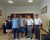 阿爾及利亞客戶來我廠訂購(gòu)面粉機(jī)設(shè)備